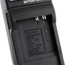 Norifon CGAS008A Wall Charger for Panasonic DMCFS20, DMCFS5, HMTA1, SDRS26, Lumix DMCFS3, DMCFX30, DMCFX33, DMCFX35, DMCFX36, DMCFX37, DMCFX38, DMCFX500 and More with Foldable Plug