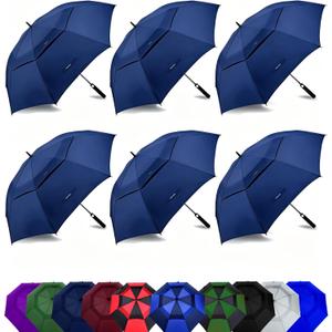 68 Inch Inch Large Golf Umbrella Windproof Auto Open for Rain