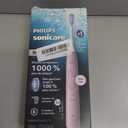 Philips Sonicare 5900 Series Electric Toothbrush - Next-Generation Sonicare Technology, Pressure Sensor, 6 Brushing Settings, SmarTimer, BrushPacer, 21-Day Runtime, Light Pink, Model HX7132/02