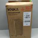 KNKA 2500 Sq.Ft Dehumidifier for Basement with Drain Hose Max 34 Pints, Dehumidifiers for Home, Bedroom, Bathroom, Large Room, Three Modes, Intelligent Humidity Control, Dry Clothes, 24HR Timer