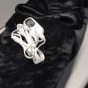 Bedsure Heated Blanket Throw Blanket - Fast Heating Electric Blanket, Soft Flannel Heated Throw with 4 Time Settings, 6 Heating Settings, Warm Gifts for Grandma Grandpa (50x60 inches, Black)