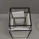 yshengood Hurricane Candle Holder 3 Pieces, Gass Candle Holders for Pillar Candles, Large Hurricane Candle Holder