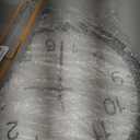 Bernhard Products Black Wall Clock, Silent Non Ticking - 16 Inch Extra Large Quality Quartz Battery Operated Round Easy to Read Home/Office/Business/Kitchen/Classroom/School Clocks