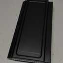 Sofa Arm Tray,Bamboo Folding Couch Arm Tray,Sofa Armrest Trays with Anti-Slip Pad for Drinks,Snacks,Phone,Remote ControlBlack (18.9*13)