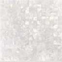 Peel and Stick Backsplash Mother of Pearl Tile, Yew & Tulip Self-Adhesive Natural Nacre Shell Seamless 12 x 12 Mosaic Sheet for Kitchen Backsplash Home Decor (Ivory White, 1 Sheet/Box, 1 sq.ft.)