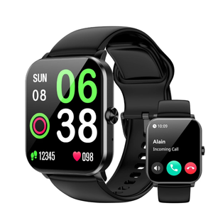 Smart Watch for Women Men Answer/Make Call,1.85" HD Screen Fitness tracker with Step Counter,140+ Sport Modes Smartwatch with Heart Rate Sleep Monitor,IP68 Waterproof Activity Tracker for Android iOS