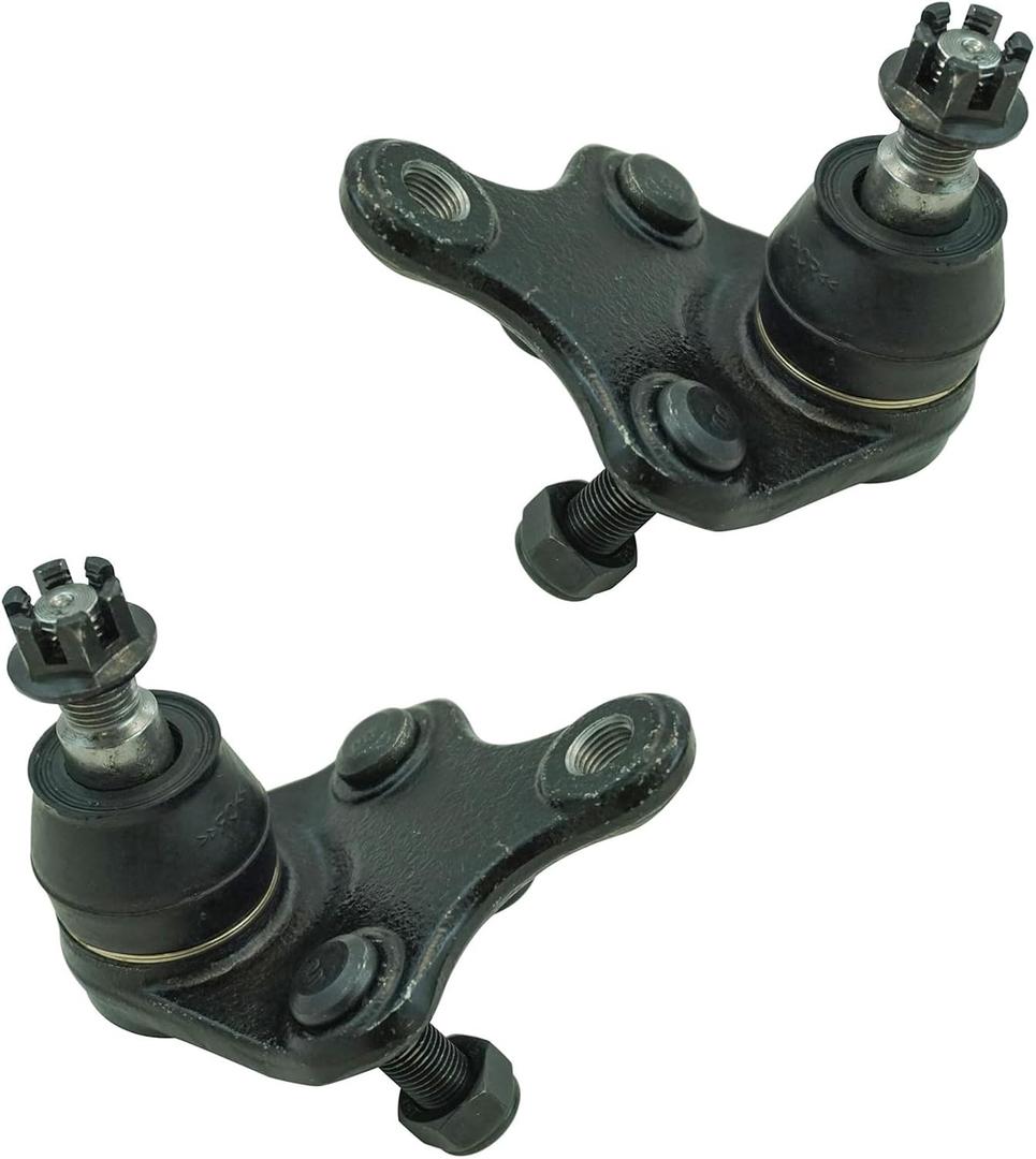 TRQ Front Lower Driver and Passenger Side Ball Joint Set Compatible with 18-25 Toyota Camry 06-18 RAV4 12-17 Prius V 19-22 Avalon 18-22 C-HR 16-20 Mirai 23-25 GR Corolla 19-25 Lexus ES300h