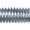 The Hillman Group 591009 Hex Tap Bolt, 3/8 by 1-Inch, Zinc, 12-Pack