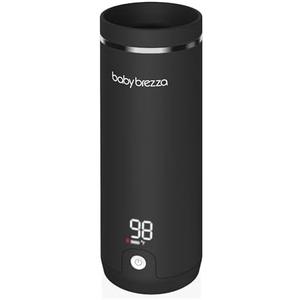 Baby Brezza Superfast Portable Baby Bottle Warmer – 50% Faster - Travel Breastmilk Warmer and Formula Warmer - Safe, Even Heating - Up to 9oz - No Adapters, Black Baby Brezza Superfast Portable Baby Bottle Warmer – 50% Faster - Travel Breastmilk Warmer and Formula Warmer - Safe, Even Heating - Up to 9oz - No Adapters, Black