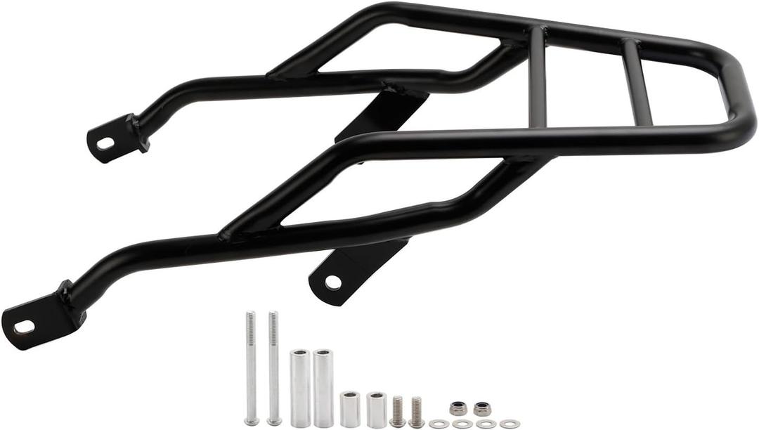 Rear Luggage Rack Black Carrier Support for Motorcycle fit for Scrambler 1200 XC 2019-2025, Scrambler 1200 XE 2019 2020 2021 2022 2023 2024 2025