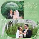 Aliceset 12 Pack Clear Wedding Bubble Umbrellas Bulk 46 Large Canopy Love Is in The Air Transparent Stick Umbrella with Tags and Rope Rain Windproof J Hook Handle Auto Open for Wedding Prom Outdoor
