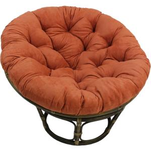 Blazing Needles Microsuede Papasan Cushion, 1 Count (Pack of 1), Spice