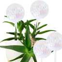 Plant Watering Ball 4 Packs Automatic Watering Pot Potting, Automatic Watering Ball for Indoor and Outdoor Plants, Glass Watering Ball Suitable for Plant Lovers