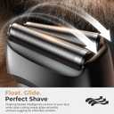 Rechargeable Electric Razor for Men: Floating Foil Shavers with LED Display - Waterproof Wet Dry - 30° Precision Blades, Travel Lock