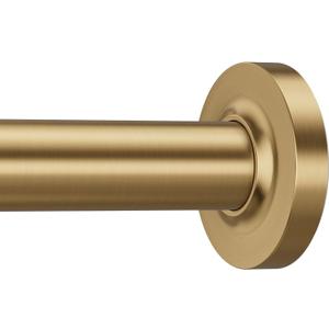 Gold Shower Curtain Rod 54-90 Inch 1"Dia Tension Curtain Rod
