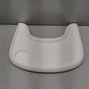 Baby High Chair Tray Compatible with Stokke Tripp Trapp (V2+ Baby Set) Replacement Feeding Tray with Built-In Cup Holder, Smooth Surface for Strong Suction, BPA-Free & Dishwasher Safe - White