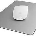 Metal Aluminum Mouse Pad Smooth Double Side Mouse Mat Waterproof Fast and Accurate Control for Laptop, Computer and PC, Gaming and Office