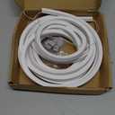 DGLILUAN 196inch Silicone LED Diffuser Channel, Flexible Waterproof Neon Rope Strip Light Tube Silicone Cover for 6mm Led Strip Lights for Living Room, Kitchen, Wall and Other Decoration (10 x 10mm)