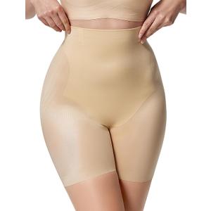 Vertvie Women's Tummy Control Shapewear Shorts Butt Lifting Body Shaper Seamless High Waisted Panties Medium Compression