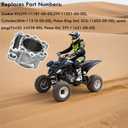 Tupo YFM660-102 Cylinder Kit 686cc Big Bore Compatible with Yamaha Rhino 660 Grizzly 660 YXR 660 YFM 660 2001-2008