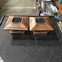 2PK Solar Post Cap Lights Outdoor Fence Cap Light for 4x4 Wooden Posts