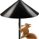 JISON21 New Squirrel Baffle, Wrap Around Bird House Squirrel Guard Baffle Protect Outside Hang Bird Feeders and Pole Mount from Raccoon Squirrels Rodents, (16inch)