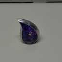 YATSKIA Mystic Light Stained Glass Small Cremation Urns for Human Ashes Adult Male and Female, Mini Memorial Urn for Ashes Adult, (Tear Drop Urn Pack of 1, 3 Inch)