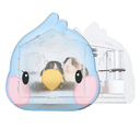 Bird Travel Carrier - Transparent Travel Parrot Bag - Cute and Ventilated Outdoor Bird Carrying Backpack Lightweight for Camping Wynott
