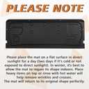 TripleAliners Truck Mat Compatible with 2021-2026 Ford F150 Accessories, Tailgate Mat Custom Fit All Weather Protection Pickup Liner (Tailgate Work Surface Only)
