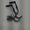 Premium Curtain Rod Brackets for Wall - Adjustable Hooks, Iron Holders for 1 Inch Rod - Black (Pack of 2)