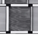 BAFLOTEX Adjustable Window Screens Expandable 2 Ways Expandable Window Screen 10" Height*14" Width-24" Width with White Frame for House Windows 1 Pack of Small Screens