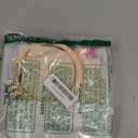 INSCRAFT 304 Pack Embroidery Kit, 200 Colors Threads, 5 Pcs Bamboo Embroidery Hoops, 2 Pcs Aida Cloth, Instructions, Bag and Cross Stitch Tools Set, Hand Embroidery Starter Kit for Beginners Adults