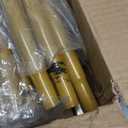 6.6FT Metal Wedding Arch Stand Gold Square Arched Backdrop Frame for Party Ceremony Valentines Day Birthday Bridal Baby Shower Garden Floral Balloon Arch Decoration