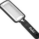 Colossal Pedicure Rasp Foot File, Professional Foot Care Pedicure Stainless Steel File to Removes Hard Skin, Can Be Used On Wet Feet (1 Count (Pack of 1), Black)