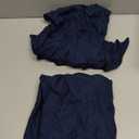 Bamboo Viscose Zippered Pillow Cases King Size Set of 2, 400 Thread Count Cooling Pillow Protectors for Hot Sleepers, Luxurious Hotel Quality - Silky, Soft, Breathable (20x36 Inches, Navy Blue)