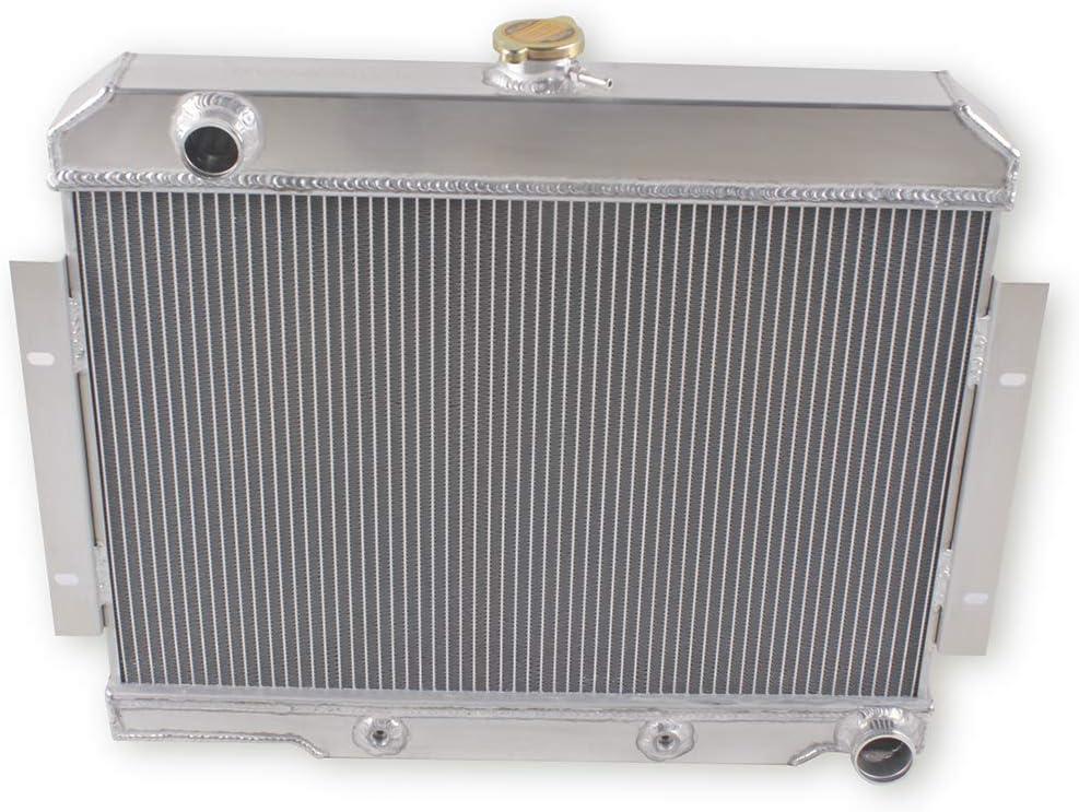 3 Rows Core Aluminum Cooling Radiator for 1972-1986 Jeep CJ5 CJ6 CJ7 V8 Conversion Chevy Engine Radiador(GM/Chevy V8 Engine SWAP)