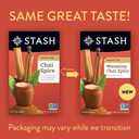 Stash Tea Chai Tea Variety Pack Sampler Assortment - Caffeinated, Non-GMO Project Verified Premium Tea with No Artificial Ingredients, 18-20 Count (Pack of 6)