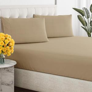 Sleepy Town King Size 3 Piece (Beige)