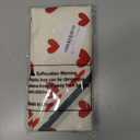 Valentines Day Pillow Covers 18x18 Inch Set of 2 Red Heart Beige Envelope Cotton Linen Decorative Throw Pillow Case Holiday Print Cushion Covers for Bedroom Sofa Living Room Chair Home Decor