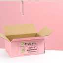 9x6x4 Inch Cute Pink Shipping Boxes, 30 Pack Corrugated Cardboard Box, Mailing Packaging Boxes for Small Business