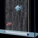 hygger 16.9 Inch Long Aquarium Bubble Bar, Ultra-Fine Quiet Oxygen Diffuser Bubble Curtain Wall, Self-Sinking Design Fish Tank Bubbler Decorations for Freshwater Saltwater