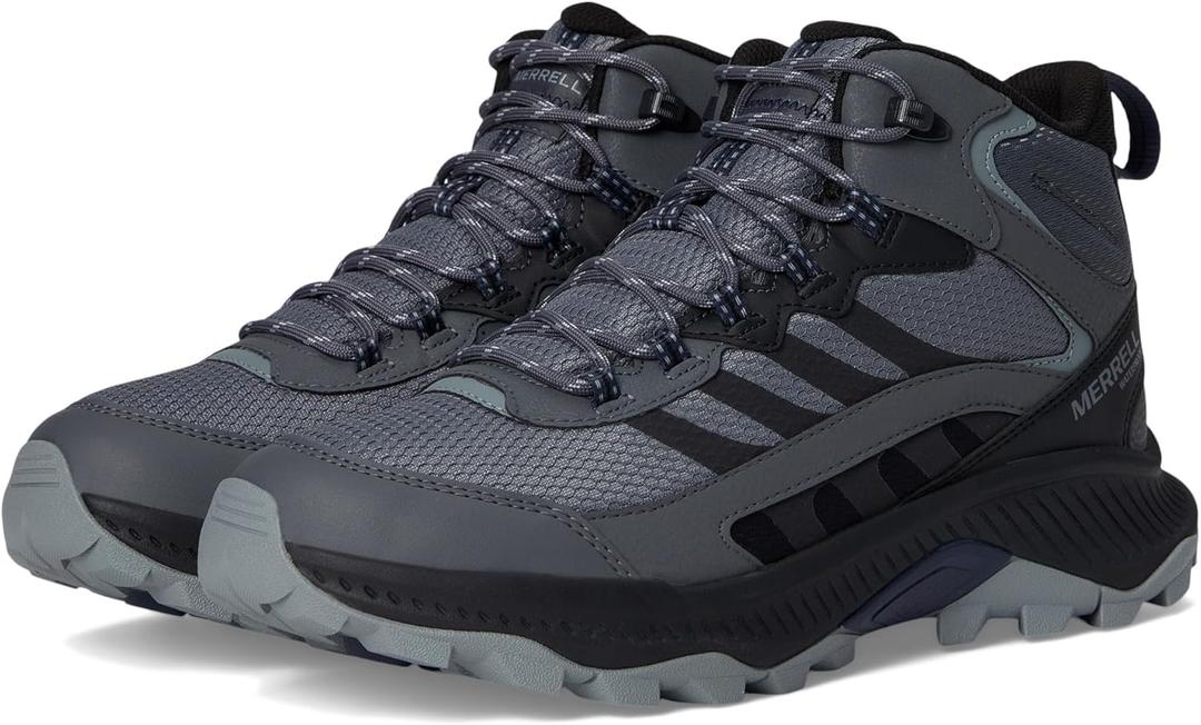 Merrell Men's Speed Strike 2 Mid Waterproof Hiking Shoe (Rock, 12
)
