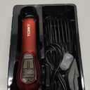 Hair Clippers for Men Professional Clippers for Men Cordless&Corded Barber Clippers for Hair Cutting & Grooming. Rechargeable Hair Trimmer Kit for Household (Red)