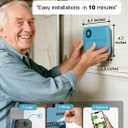 Smart Sprinklers Controller WiFi, Irrigation Controller Easy Use App Enabled, 4 Zone + 16 Plans, Save Water Auto Skip Rain, Freeze & Wind, 10 Minutes Install