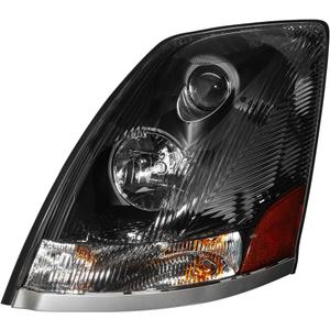 Headlight Assembly Fits for Volvo VNL 670 780 2004-2017 VN VNM 200 300 430 630 730 2005-2017 Semi Truck Headlamp Included Bulbs Left Driver Side 82329124