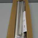 Brushed Nickel Shower Curtain Rod 31-68 Inches Non-Slip Shower Rod Tension Mounted No Drill Tension Shower Curtain Rods Spring Tension Rod for Windows Bathroom