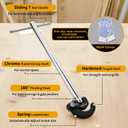 GRENPRO 11" Basin Wrench, Sink Wrench Faucet Tool for Tight Spaces, Adjustable Tap Nut Plumbing Spanner for Professional Plumber, Capacity of 3/8" to 1-1/4" Faucet Wrenches for Undermount Sink