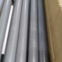 3 Panels Safety Barricade 5.8FT Foldable Security Sign Barrier Gate with Heavy Duty PVC Frame High Visibility Caution Symbol Crowd Control Restricted Area Pedestrian Barricade Traffic Fence Black