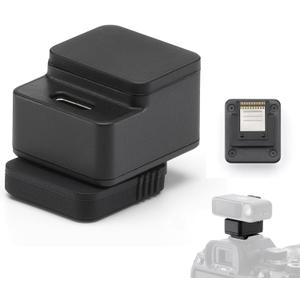 Original for DJI Mic 3/Mic Mini Camera Adapter, Connect Receiver for Sony A6700 ZV-E10 A7C A1 A9M3 FX3 Camera MI Hot Shoe,DJI Mic Mini Accessories