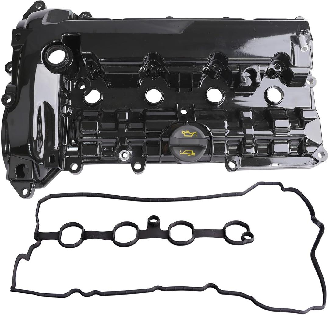 Aluminum Valve Cover Compatible with 2014 2015 2016 2017 2018 2019 2020 Mazda 3 Mazda 6 CX-30 CX-5 2.5L L4